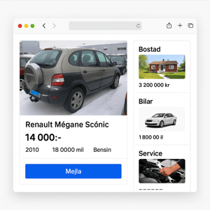 Illustration för Annonser kategori